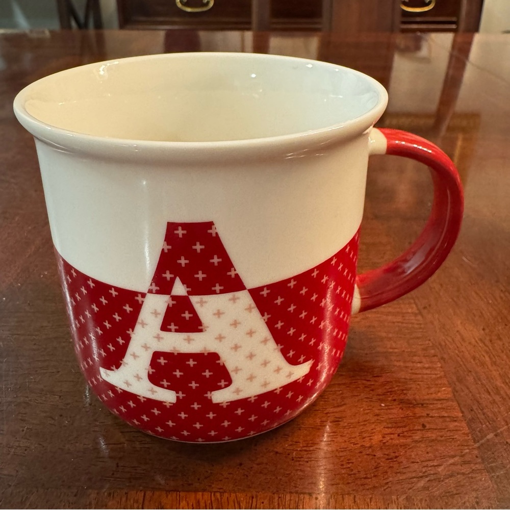 Monogram Initial A Coffee Tea Mug Cup